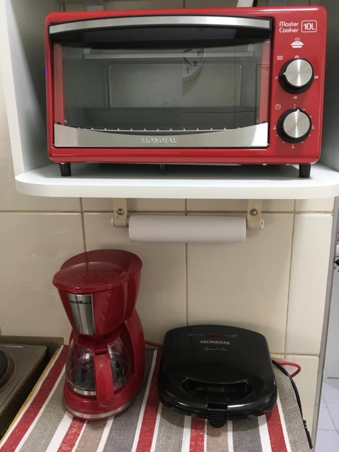 桑托斯Kitnet Aconchegante Beira Mar.公寓 外观 照片