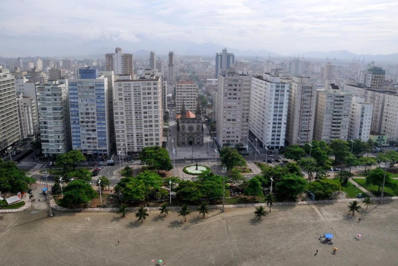 桑托斯Kitnet Aconchegante Beira Mar.公寓 外观 照片