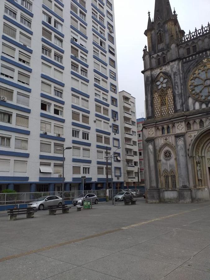 桑托斯Kitnet Aconchegante Beira Mar.公寓 外观 照片