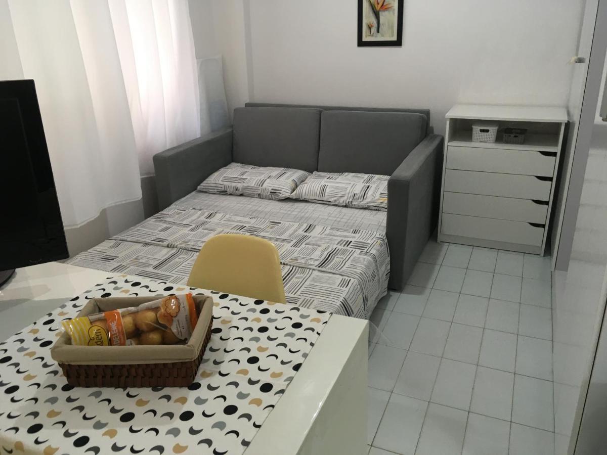 桑托斯Kitnet Aconchegante Beira Mar.公寓 外观 照片